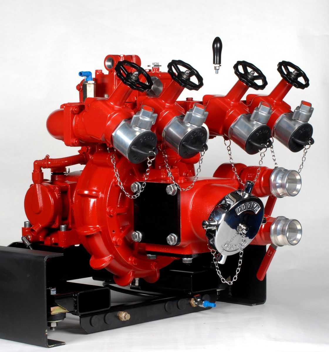 Truck mounted fire pump — Godiva Prima and Hale vehicle pumps